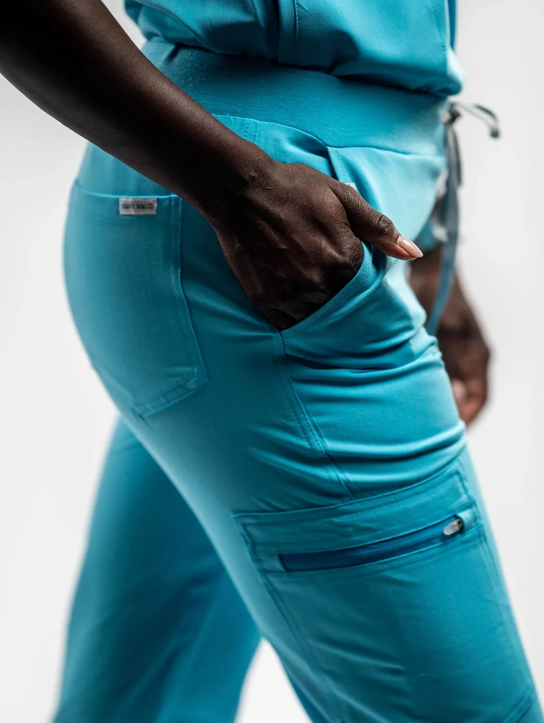 Mary B Five Pocket Jogger Scrub Pants