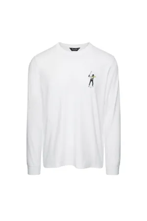 Men's Core Long Sleeve Tee Bright White