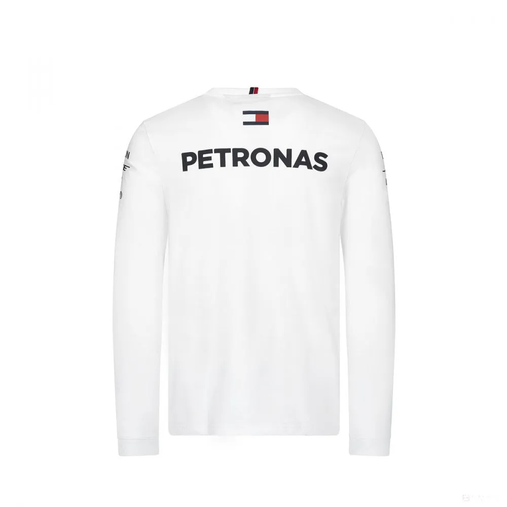 Mercedes Long Sleeve T-shirt, Long Sleeve Team, White, 2019