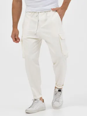 MILANO CARGO PANTS IN CREAM