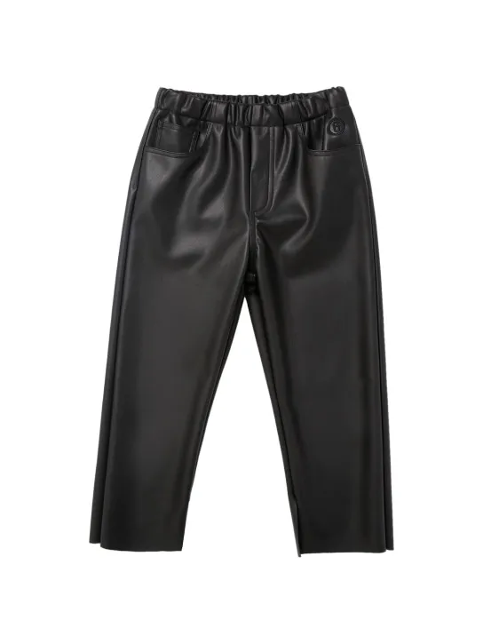 MM6 Maison Margiela   Faux leather pants 