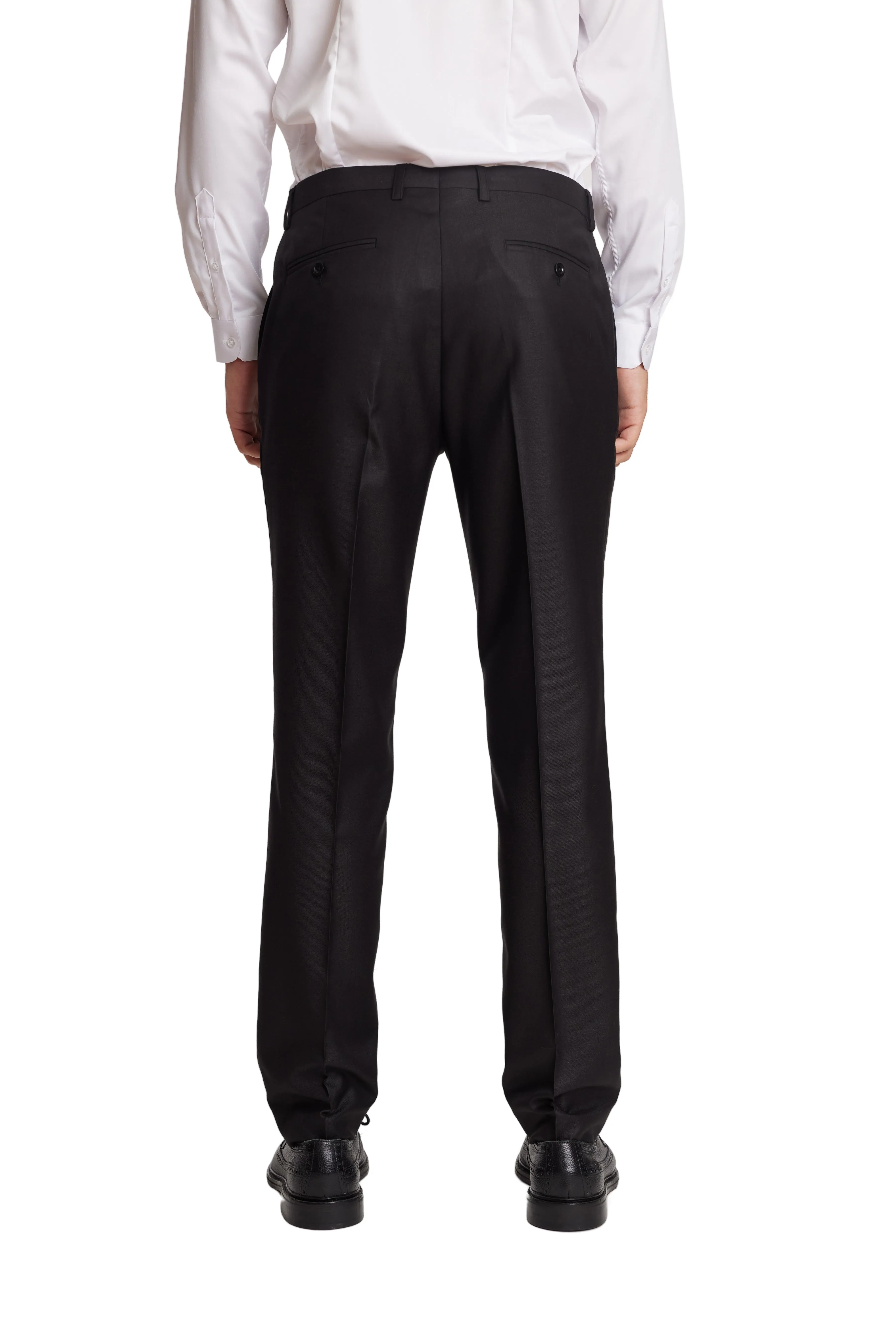 Modern Fit - Downing Pants - Soft Black Shark