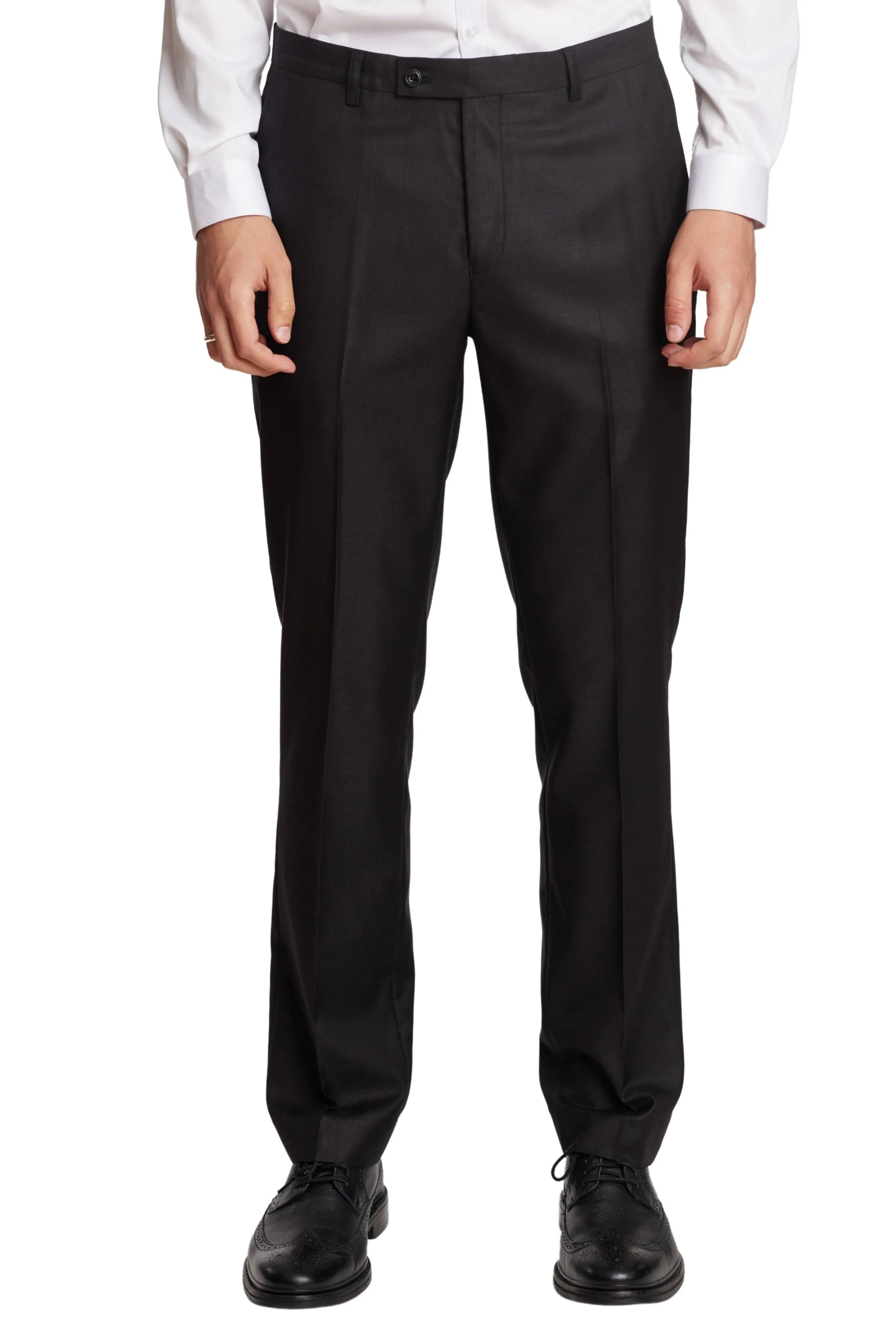 Modern Fit - Downing Pants - Soft Black Shark