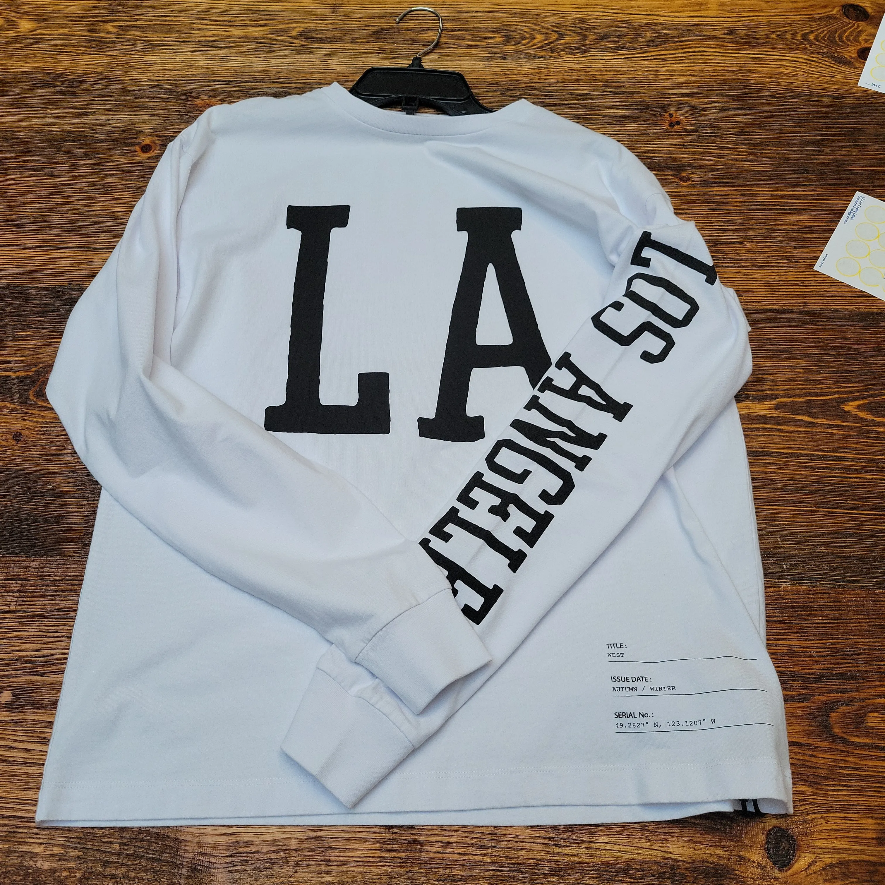 NEON DENIM LA T Shirt | White