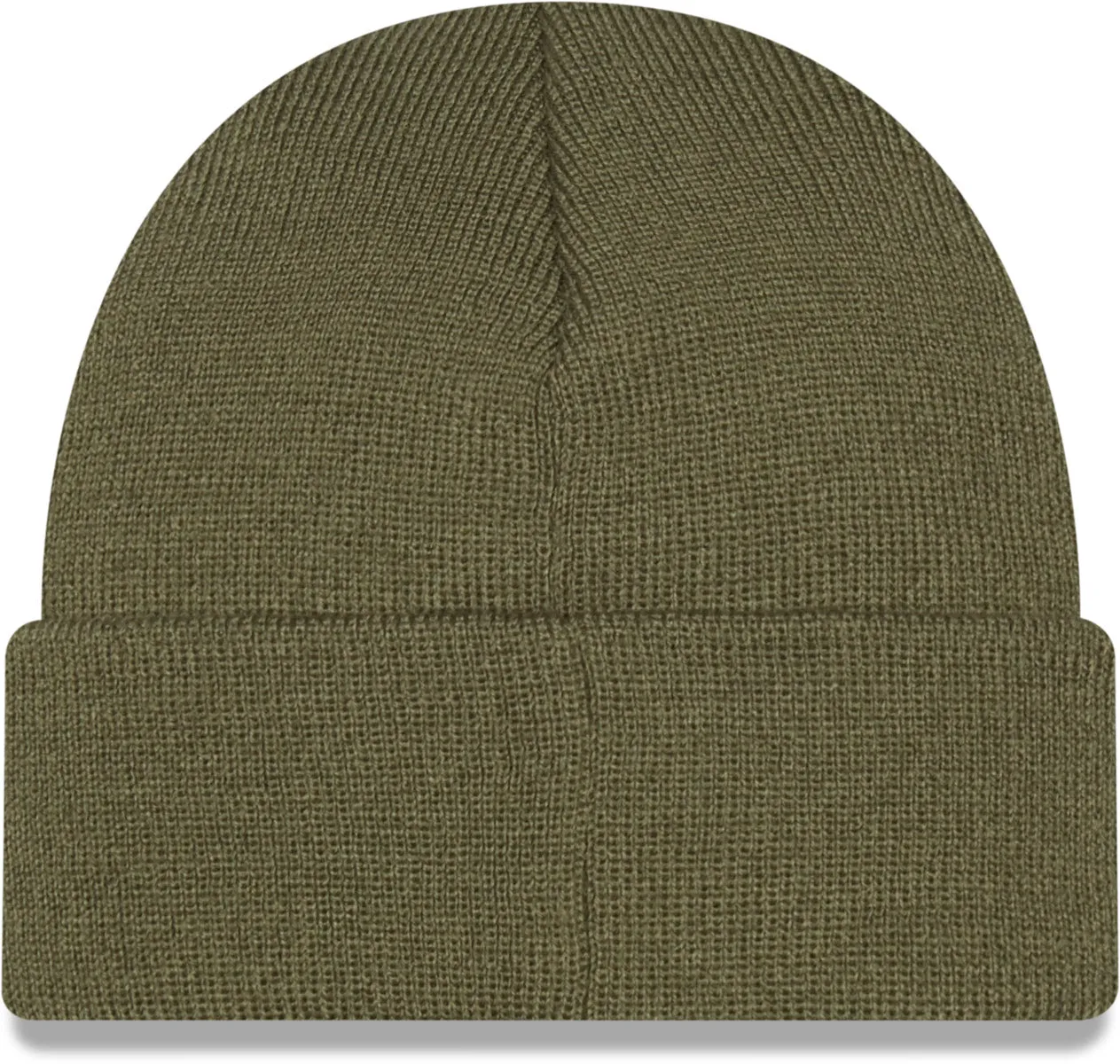 New Era Olive Green Short Cuff Knit Beanie