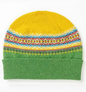 New Eribe Alpine Turn Up Hat Green Lilli