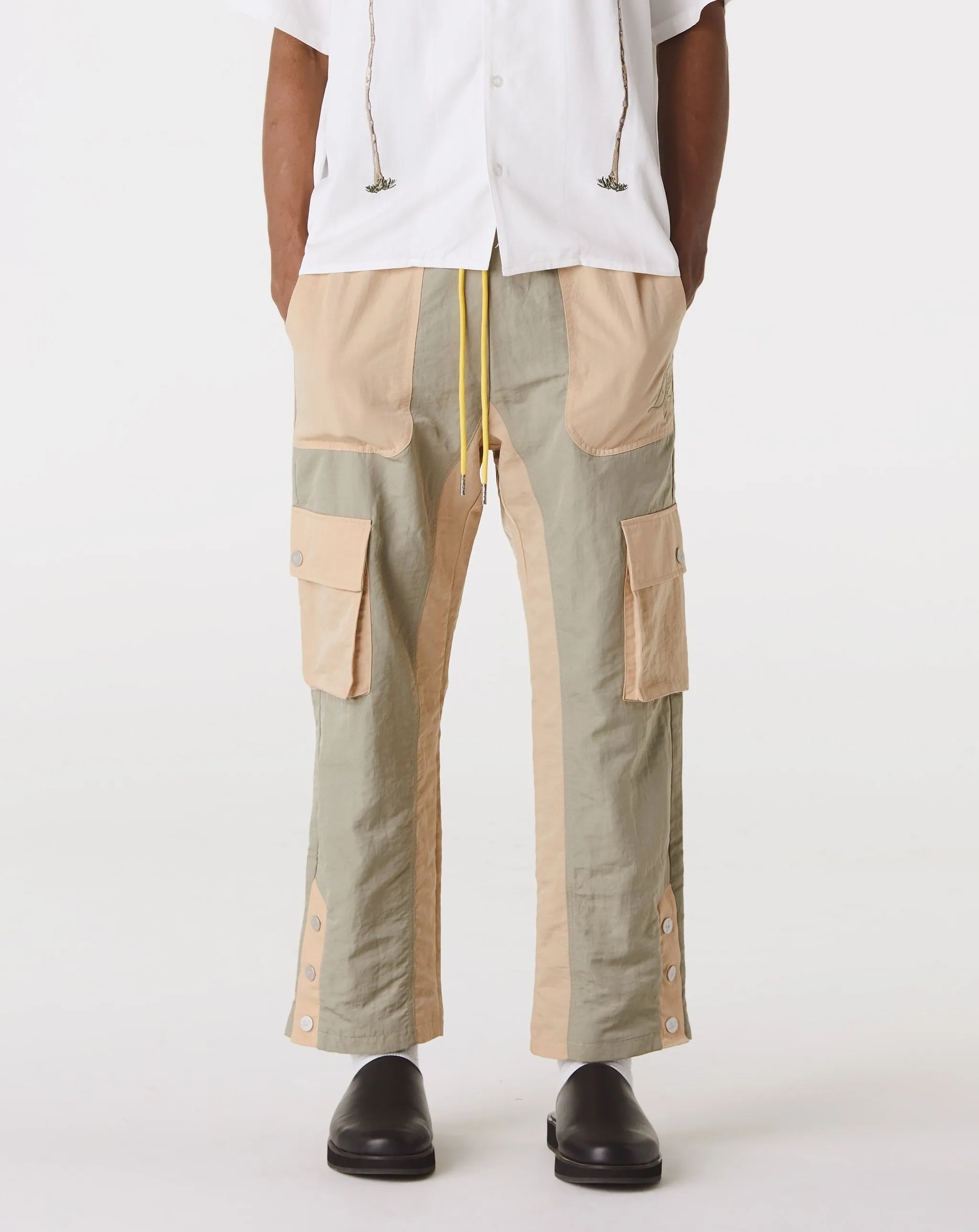 Nylon Cargo Pants