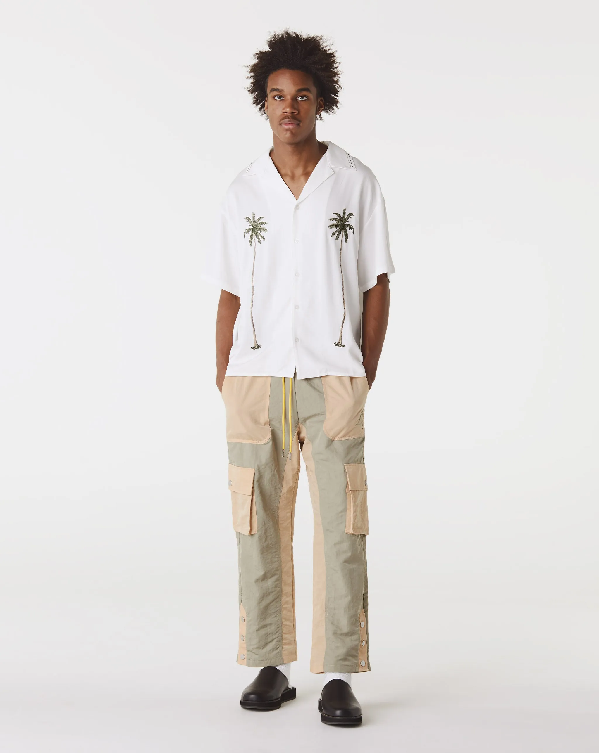 Nylon Cargo Pants