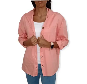 (Oversized Shirt) Peach