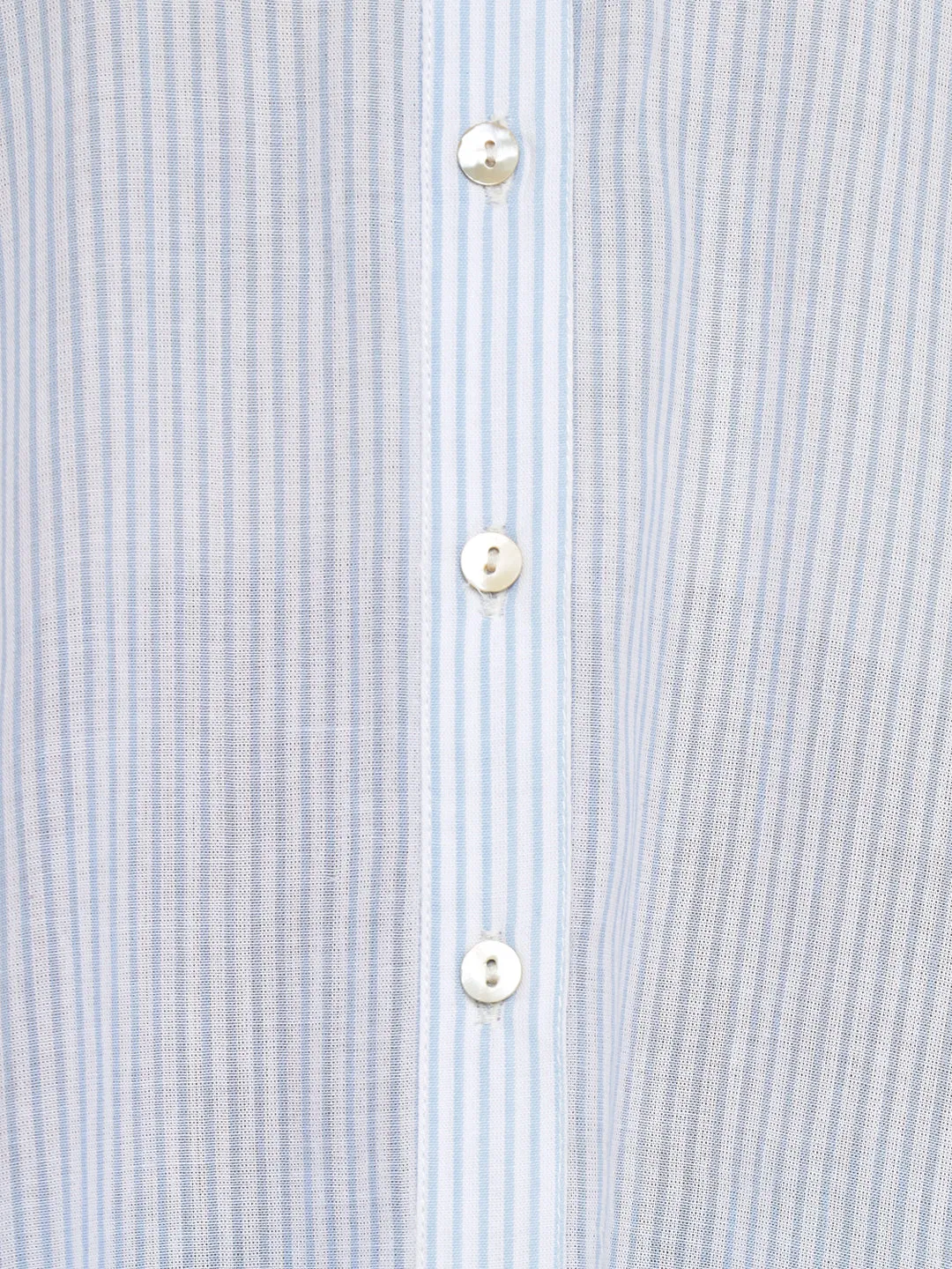Porsorte Women’s Cotton Striped Full Sleeves, Button-Down Shirt