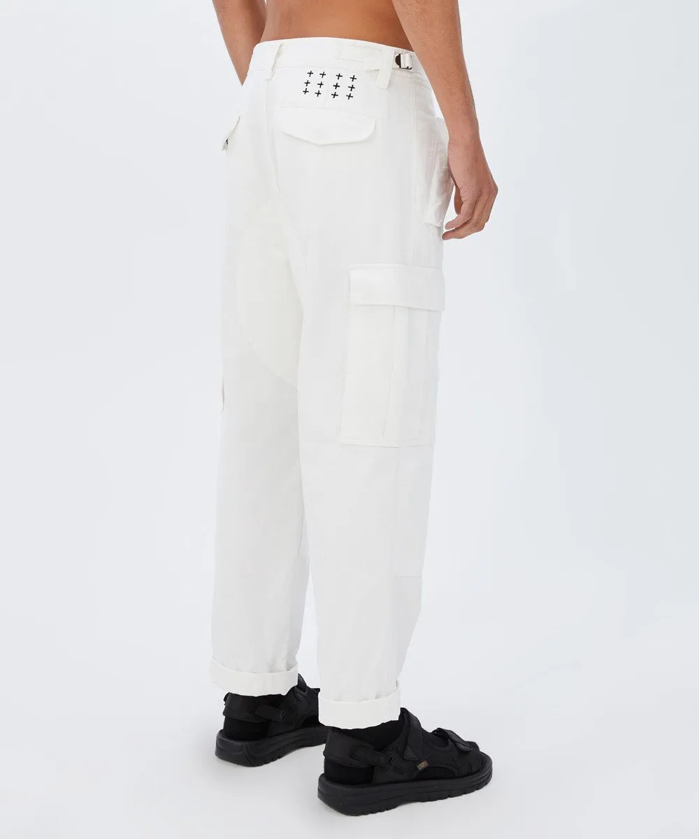 RAWS CARGO PANT WHITE