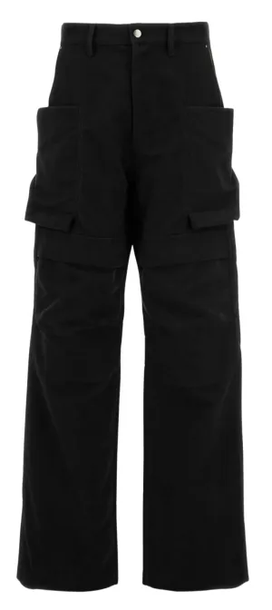 Rick Owens 'Stefan Cargo' Black Pants