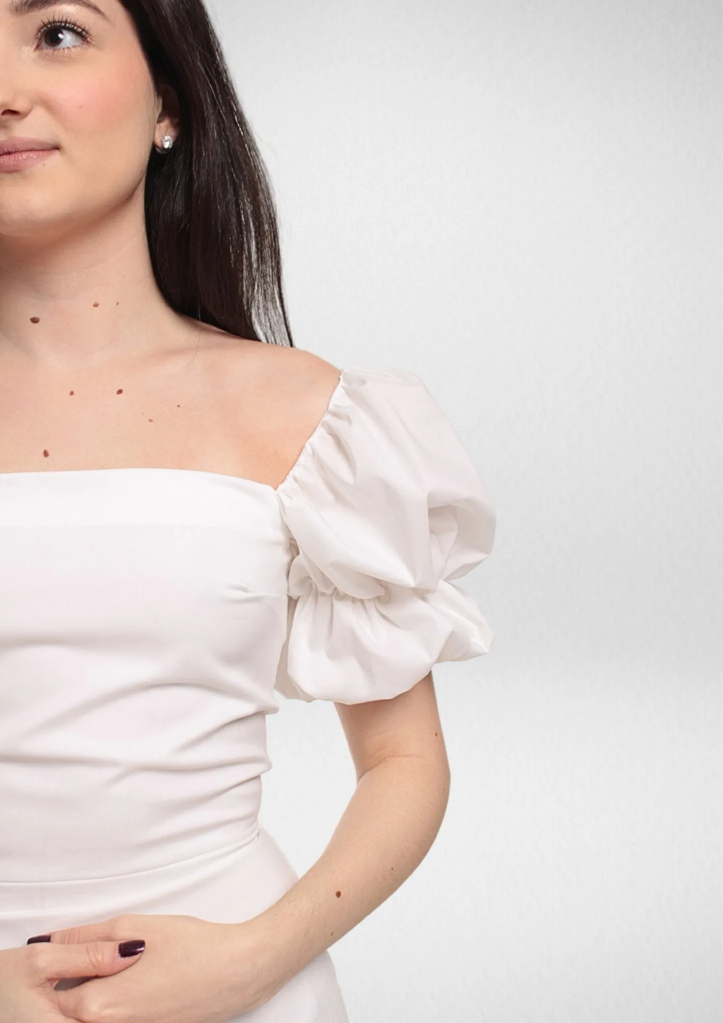 Romantic Puffy Sleeves A-Line Dress [Sewing Pattern - "Amelia"]
