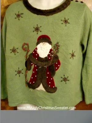 Saint Nicholas Tacky Xmas Party Sweater