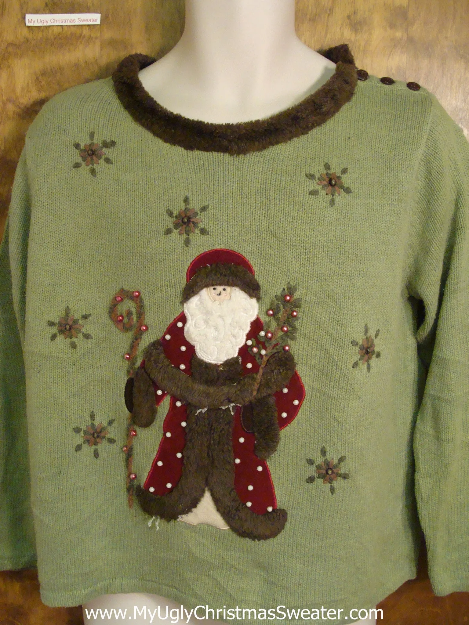Saint Nicholas Tacky Xmas Party Sweater