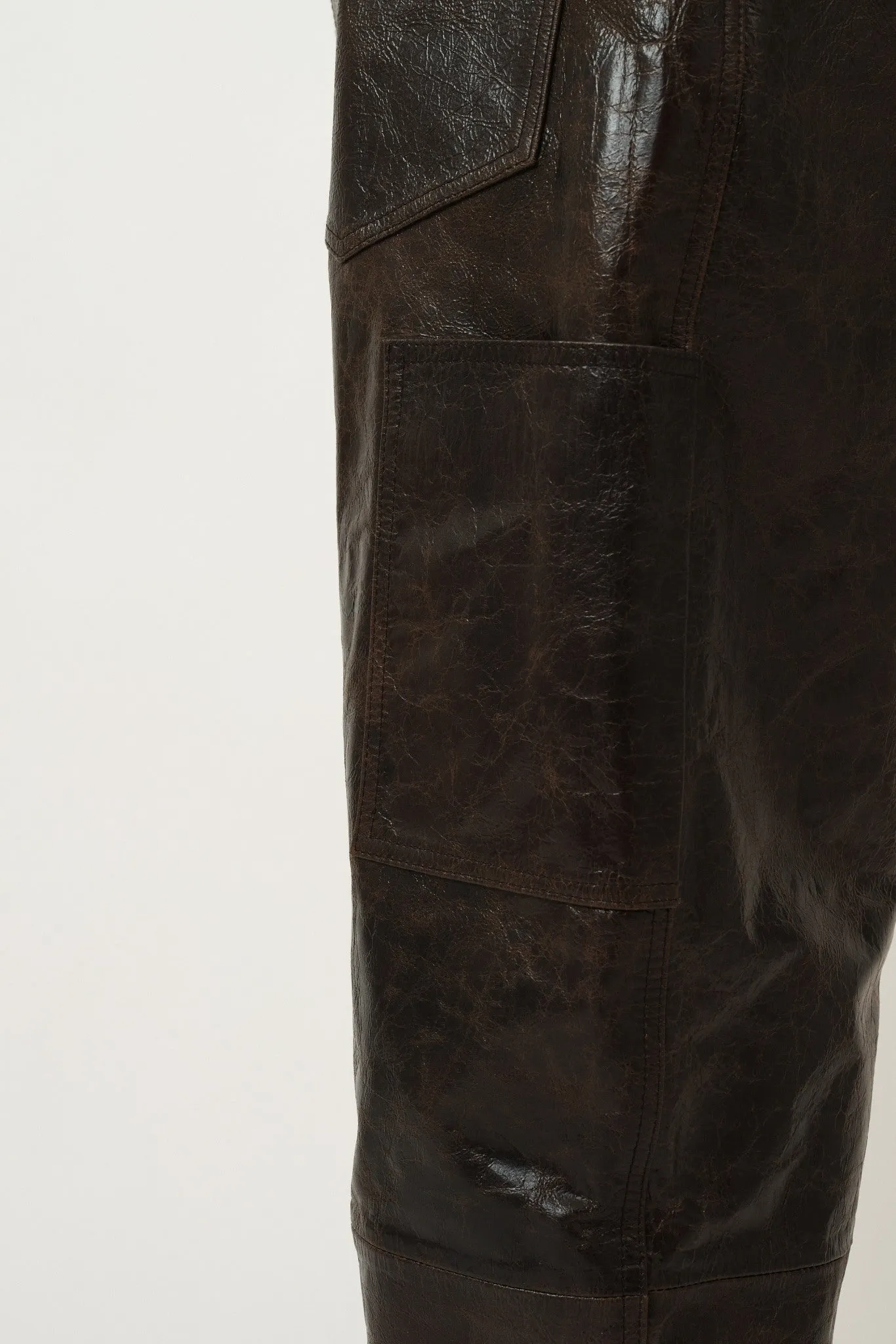 Scarlett Pants — Distressed Brown