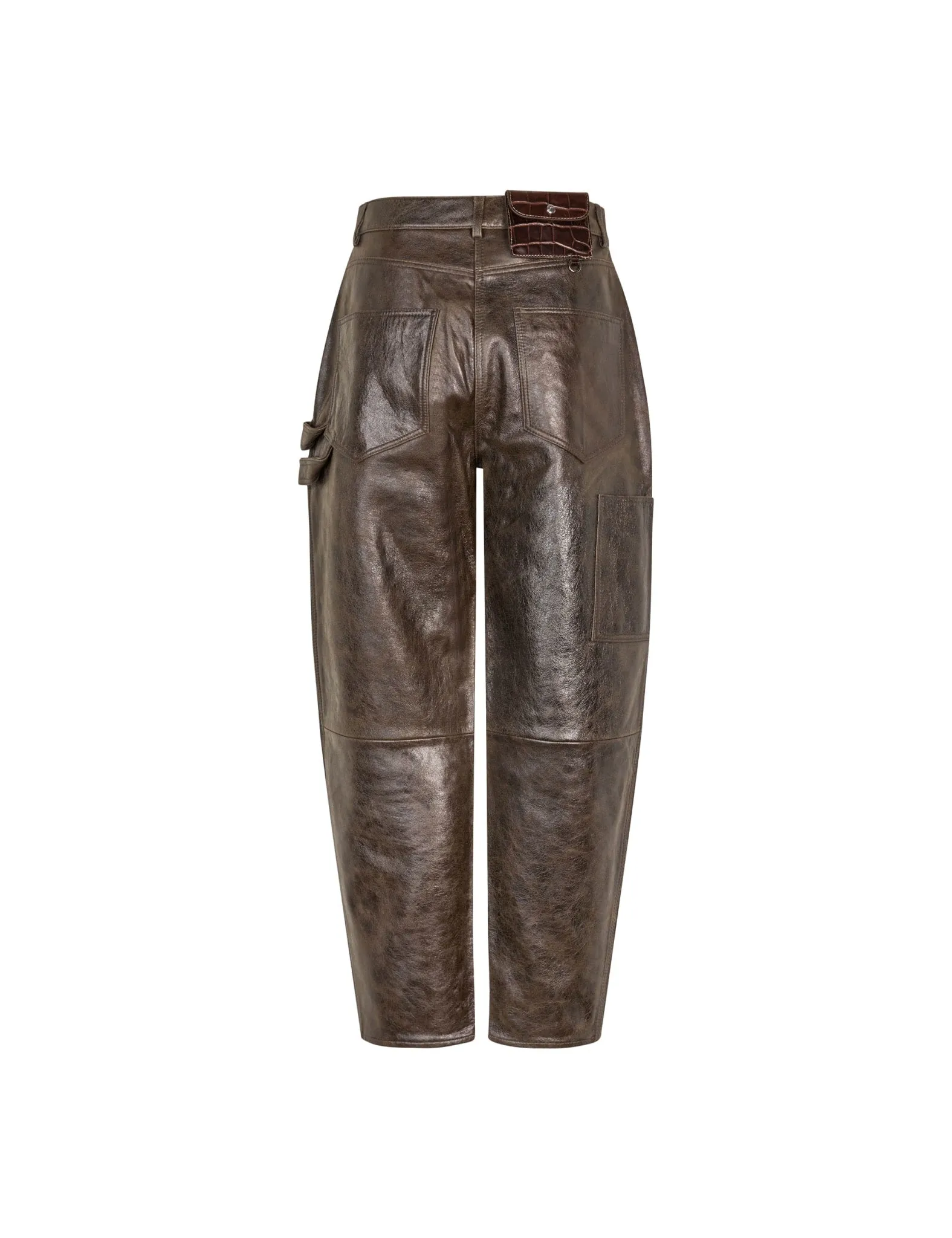 Scarlett Pants — Distressed Brown