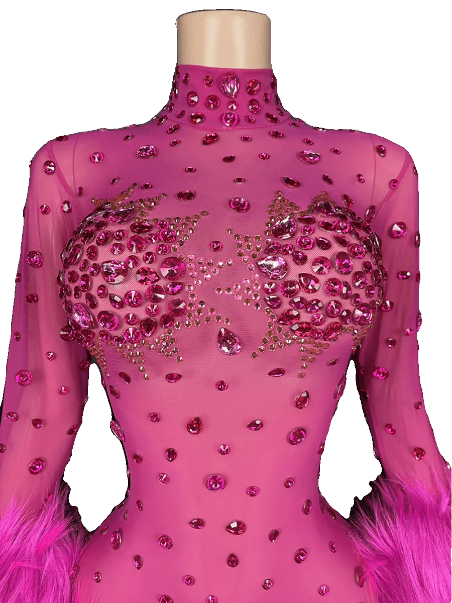 Sexy Fluff Catwalk Jumpsuit