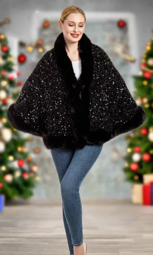 Shimmer Sparkle Poncho