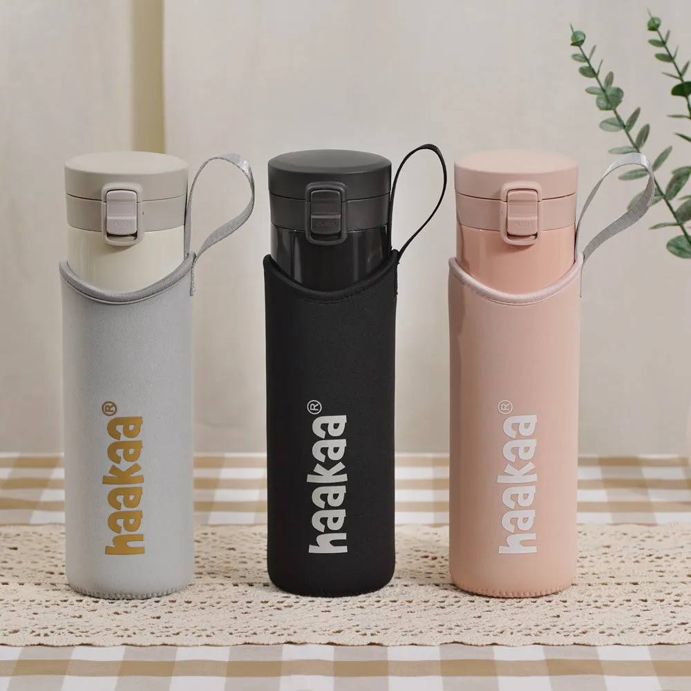 Stainless Steel Thermal Flask & Sleeve Combo