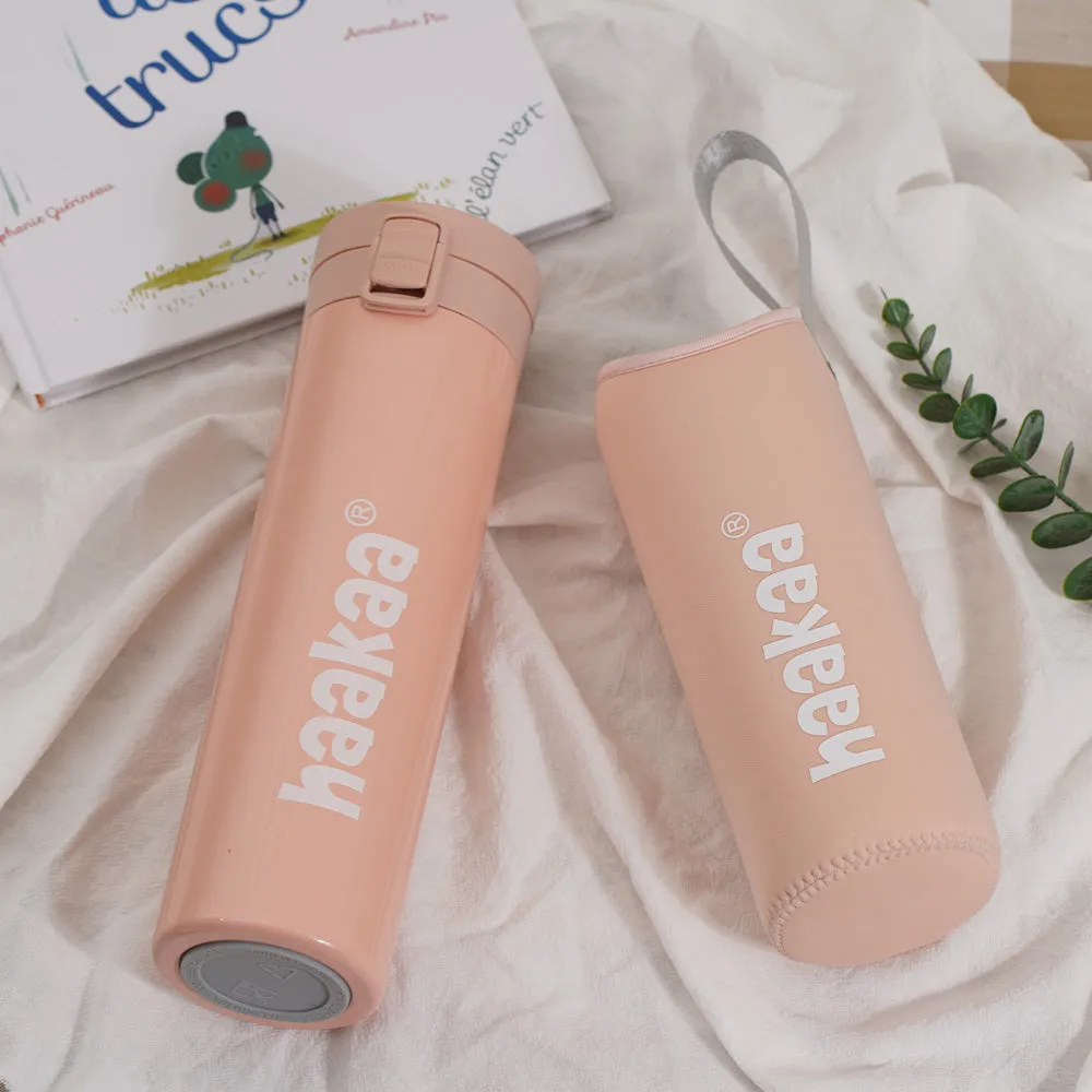 Stainless Steel Thermal Flask & Sleeve Combo