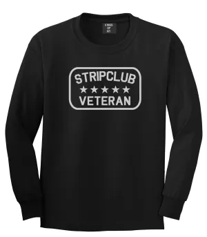 Stripclub Veteran Mens Long Sleeve T-Shirt