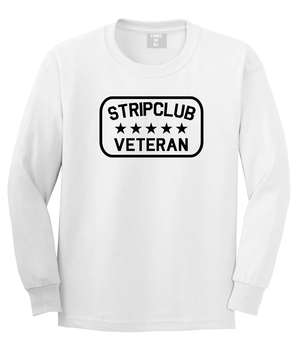 Stripclub Veteran Mens Long Sleeve T-Shirt