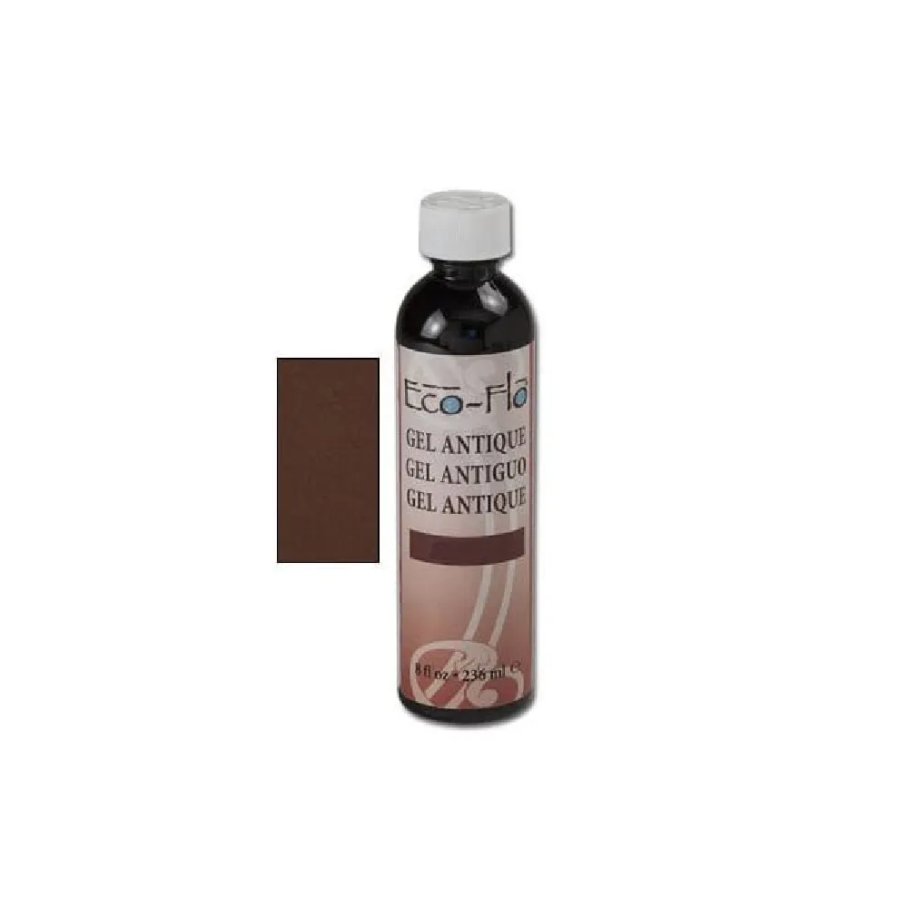 Tandy Leather Eco-Flo Gel Antique 8 oz Dk. Brown 2607-02