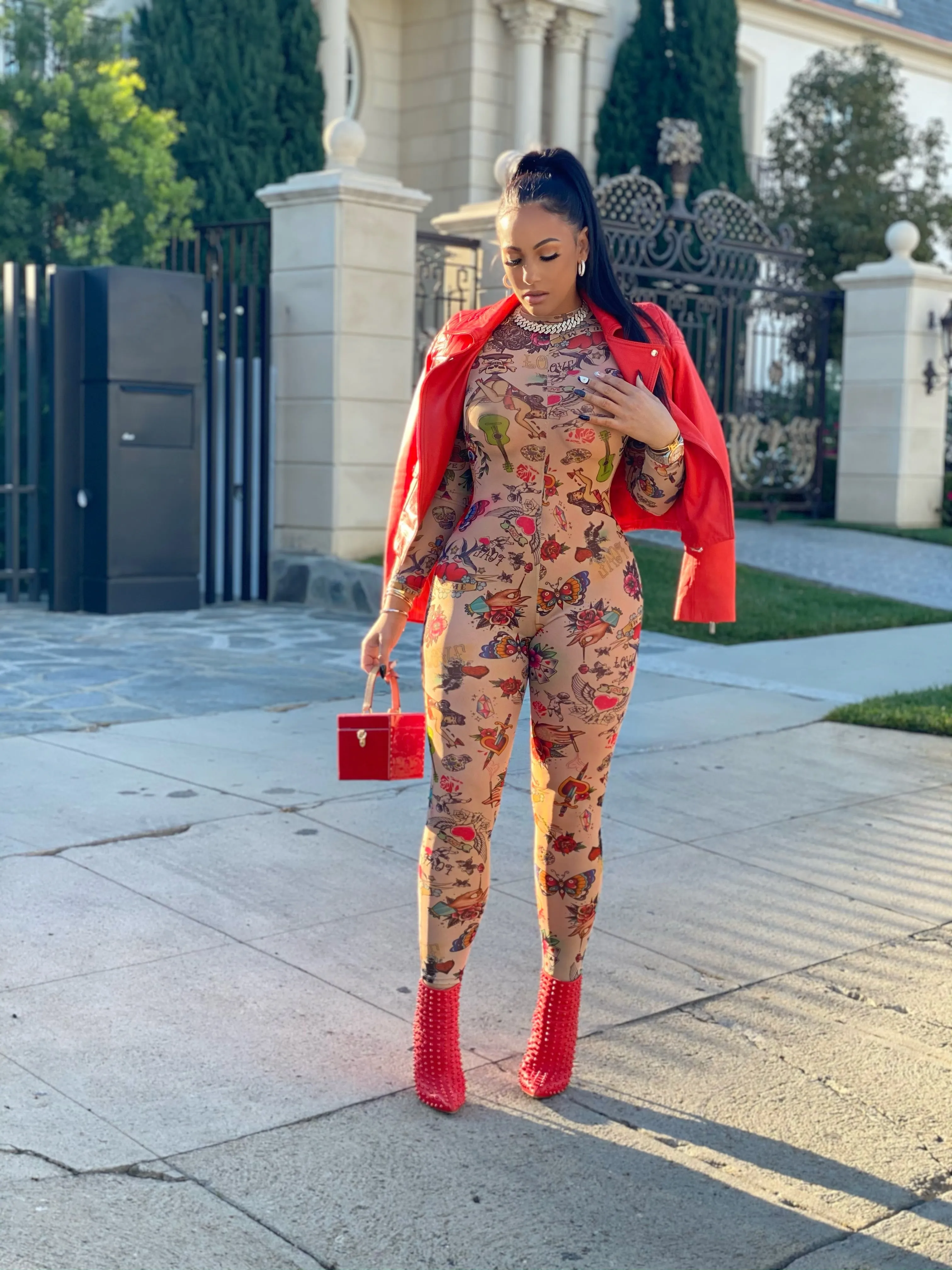 Tatted babe Jumpsuit