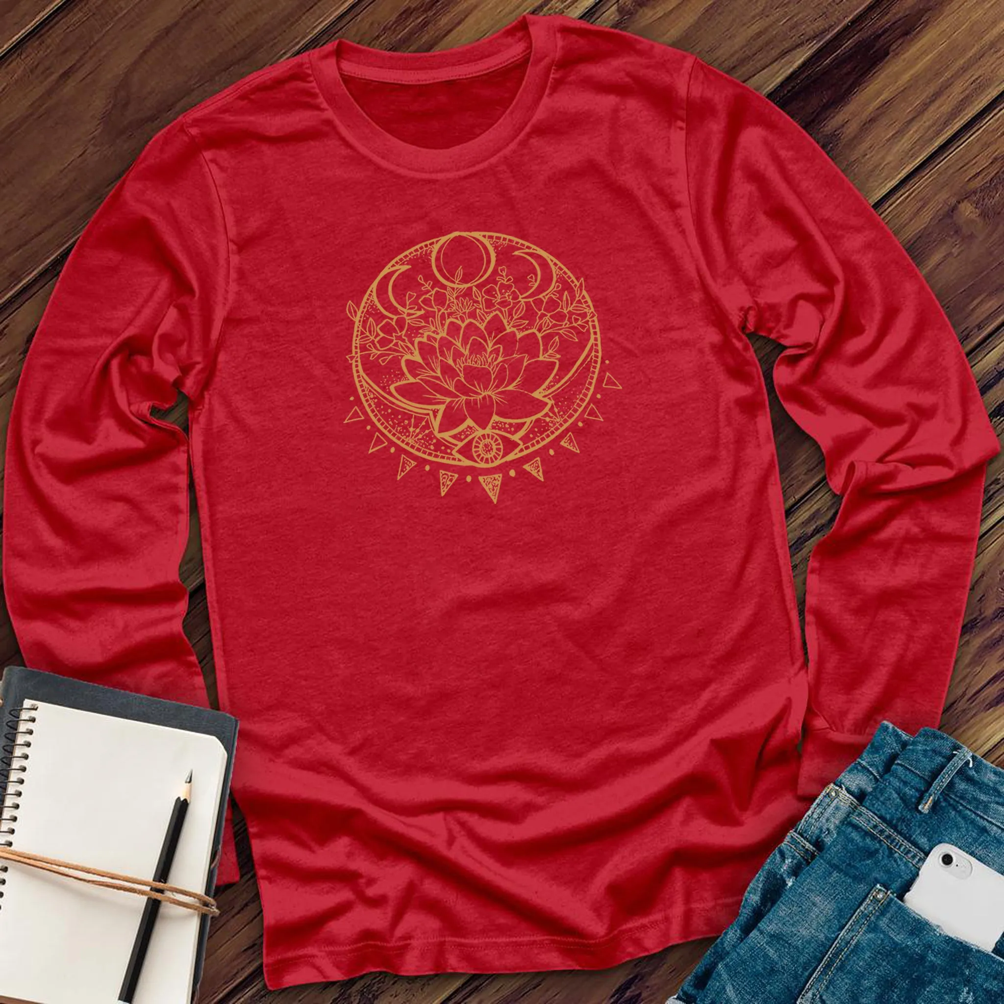 Third Eye Lotus Long Sleeve