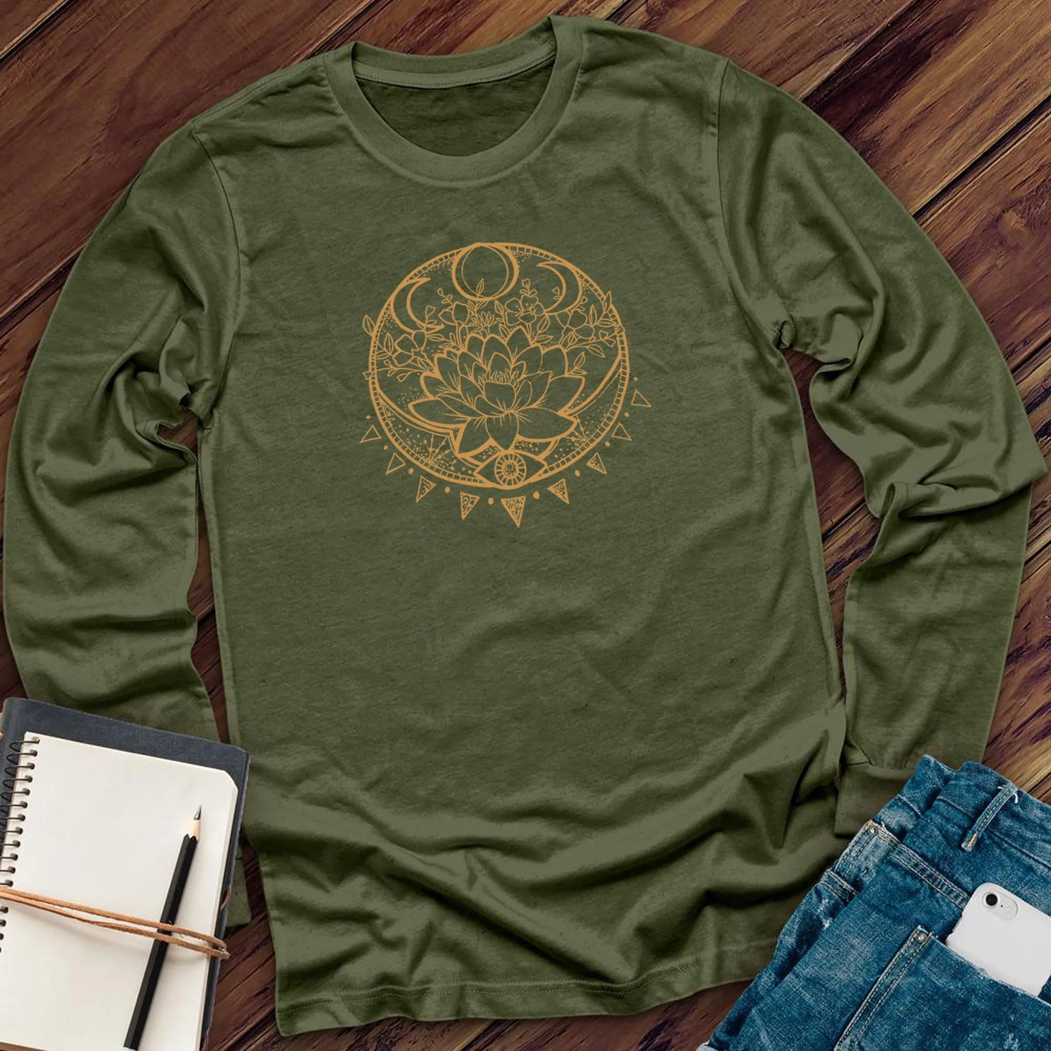 Third Eye Lotus Long Sleeve