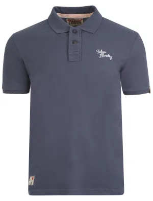 Tokyo Laundry Ezequiel blue Polo Shirt