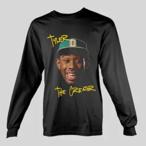 Tyler, The Creator Long Sleeve Shirt (Face)