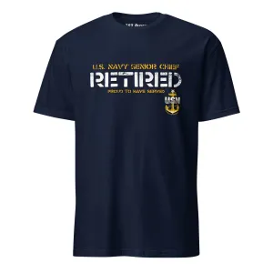 U.S. Navy Retired Senior Chief Men's Tee