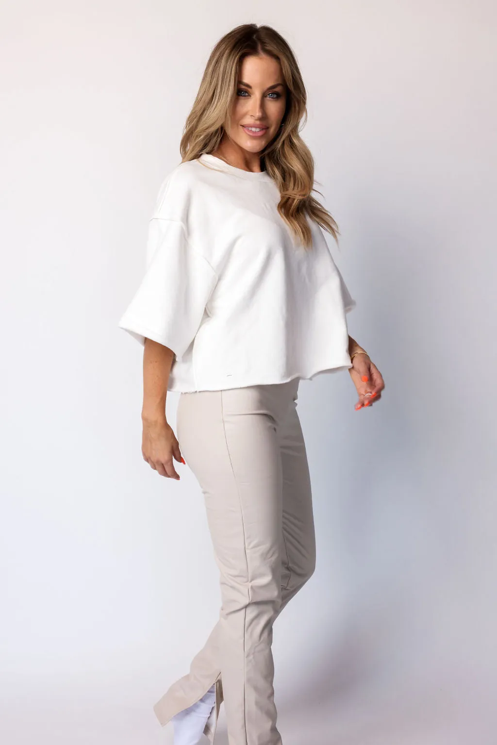 V Cute Leather Pants
