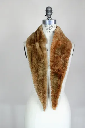Vintage 1920s Faux Fur Collar