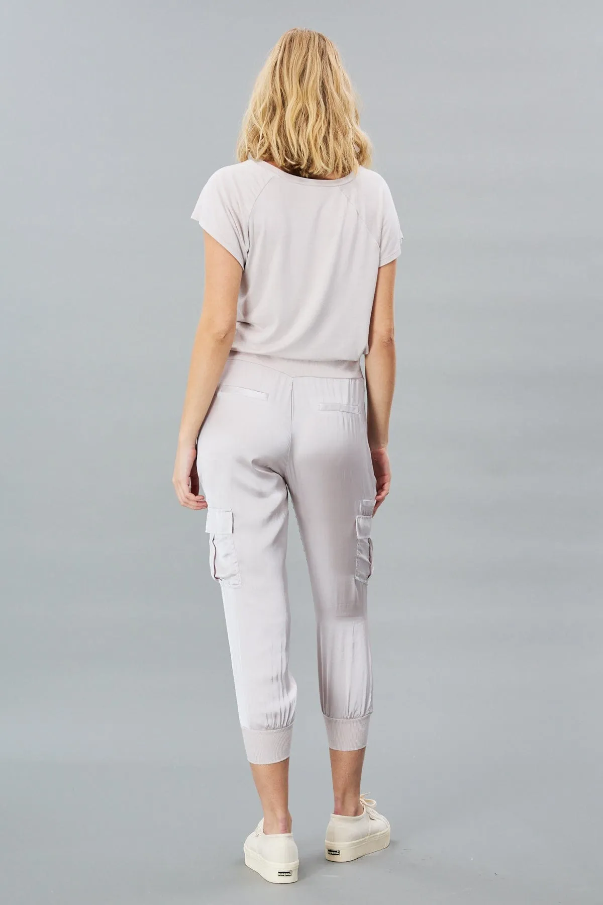 Vintage Satin Cargo Pant