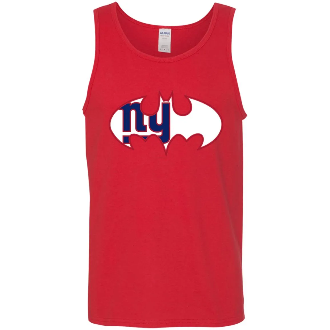 We Are The New York Giants Batman Nfl Mashup Men Cotton Tank