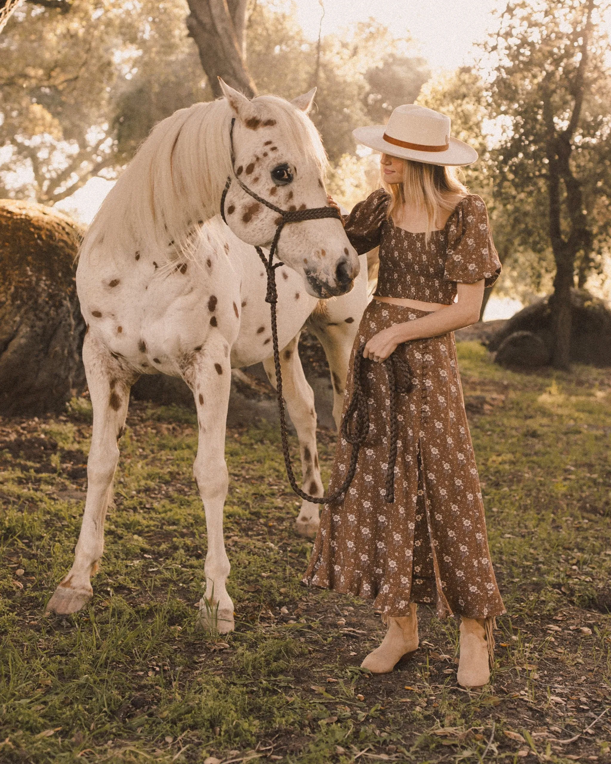 Women's Autumn Rose Skirt