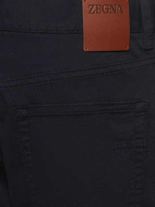 Zegna   Stretch gabardine pants 