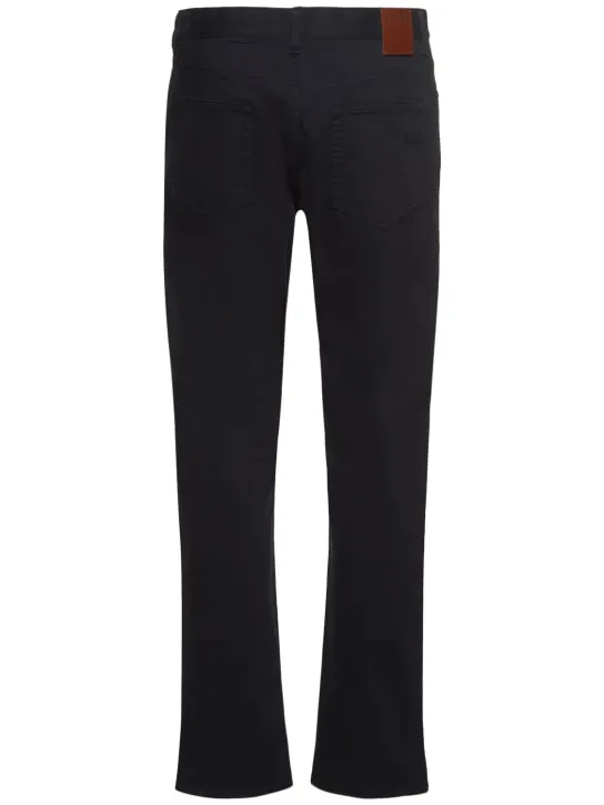 Zegna   Stretch gabardine pants 