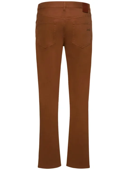 Zegna   Stretch gabardine pants 