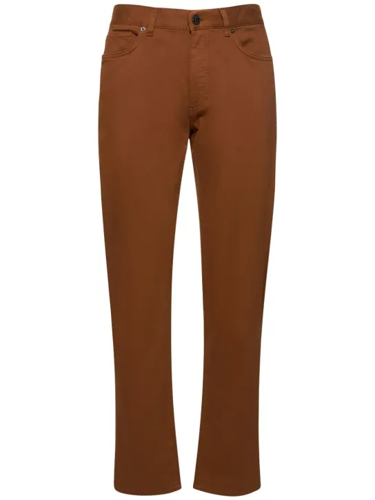 Zegna   Stretch gabardine pants 